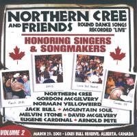 Honoring Singers & Songmakers [CD] Northern Cree and Friends Vol. 2