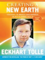 Creating A New Earth [7DVDs] Tolle, Eckhart