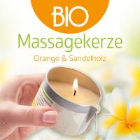 Orange & Sandelholz 100 ml Buddha2Buddha: BIO Massagekerze