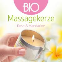 Rose & Mandarine 100 ml Buddha2Buddha: BIO Massagekerze