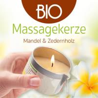 Mandel & Zedernholz 100 ml Buddha2Buddha: BIO Massagekerze