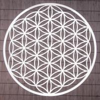 Flower of Life 43,5 cm Wall decoration made of stainless steel