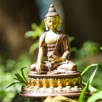 Shakyamuni Buddha 12 cm Brass