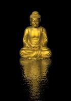Kunstdruck Buddha Harmony (70x100 cm) Leimwand Keilrahmen 2 cm
