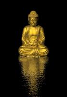 Kunstdruck Buddha Harmony (100x150 cm) Leimwand Keilrahmen 2 cm