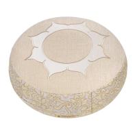 Rundkissen SHAKTI, Lotus-Natur Namaste Design