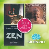 Tibetische Klangschalen CD 1+2+3 [3CDs-Set] Wiese, Klaus