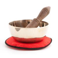 Singing Bowl Gift Set incl. cushion and turning wooden stick