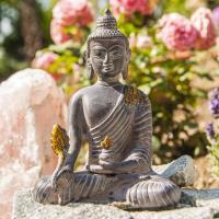 Statue Medizin Buddha 15,5 cm Messing