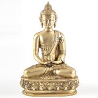 Statue Amithaba Buddha 20 cm Messing