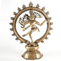 Statue Shiva Nataraj 24 cm Messing