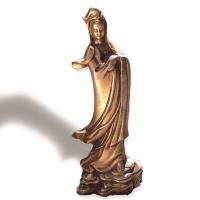 Kuan Yin 22 cm Brass