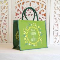 Jute-bag green The Spirit of OM