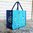 Jute-bag turquoise-blue The Spirit of OM